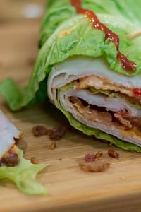 wraps de lechuga