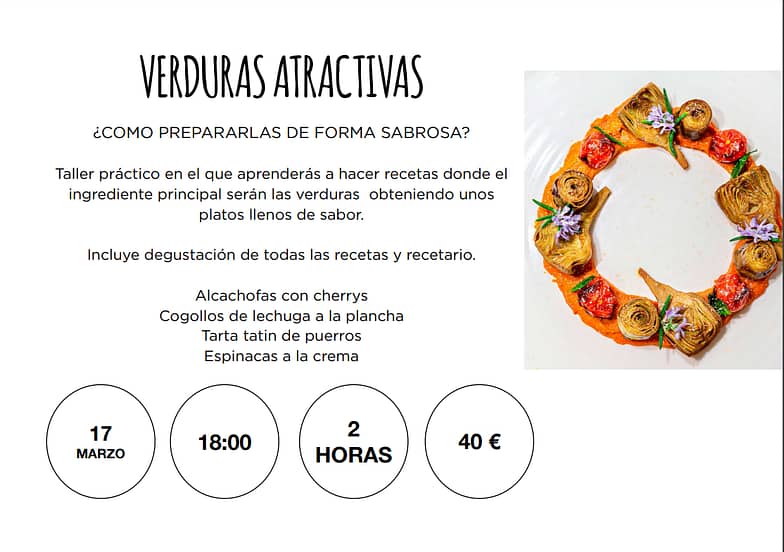 verduras atractivas