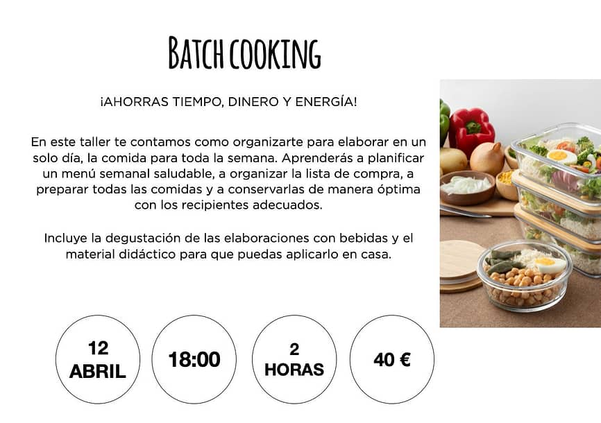 batch cooking